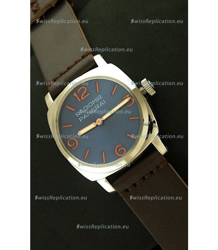 Panerai Radiomir California Vintage Homage Watch in Blue Dial