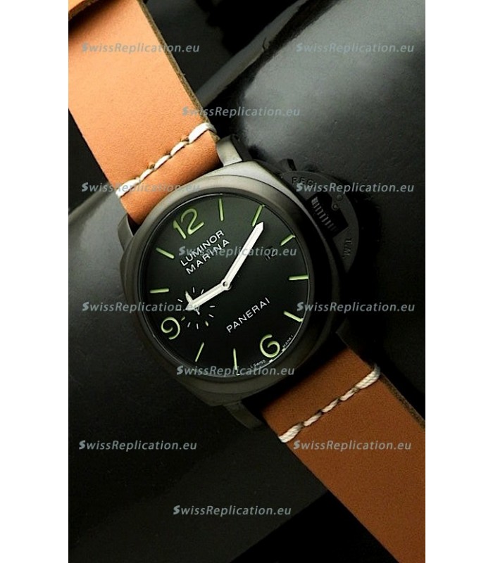 Panerai Luminor Marina Black Seal PVD Swiss Watch