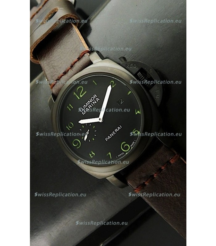 Panerai Luminor Marina PVD Japanese Watch