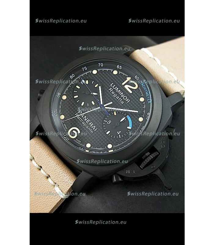 Panerai Luminor Regatta Rattrapante Japanese Replica PVD Watch