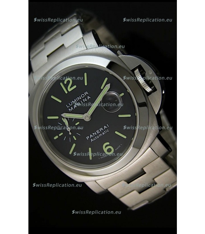 Panerai Luminor Marina PAM299K Swiss Watch in Steel Strap