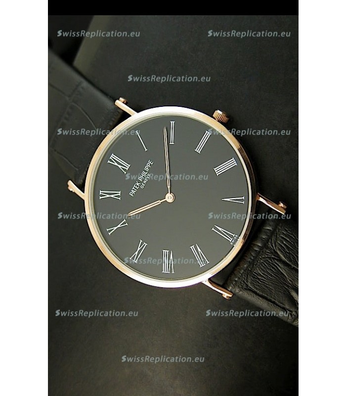 Patek Philippe Calatrava Ulta-Thin Japanese Replica Watch - 4MM Thick