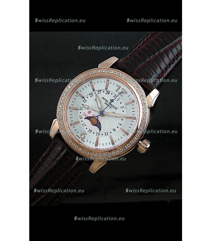 Patek Philippe Mens Grand Complications Japanese Watch in Rose Gold Casing