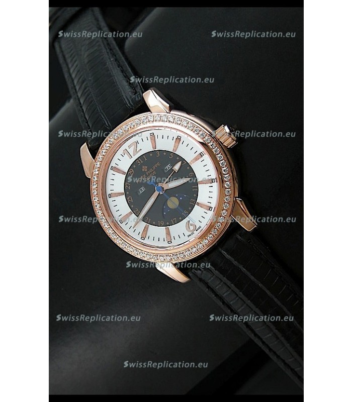 Patek Philippe Mens Grand Complications Japanese Watch in White & Black Dial