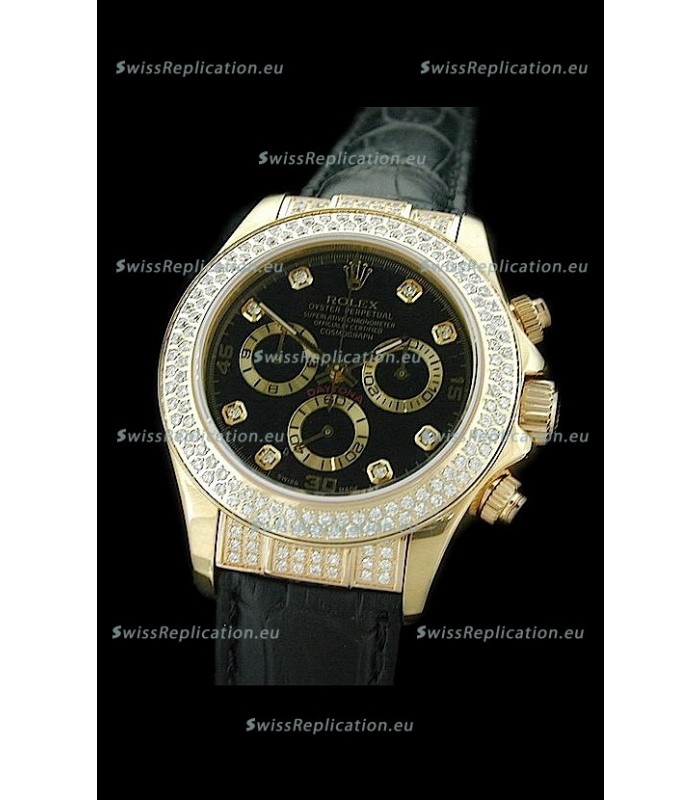 Rolex Daytona Cosmograph Swiss Replica Gold Watch