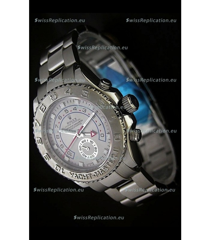 Rolex Yachtmaster II Japanese Replica Watch Silver Dial