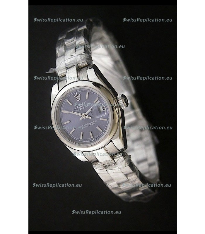 Rolex Datejust Oyster Perpetual Superlative ChronoMeter Japanese Watch in Blue Dial