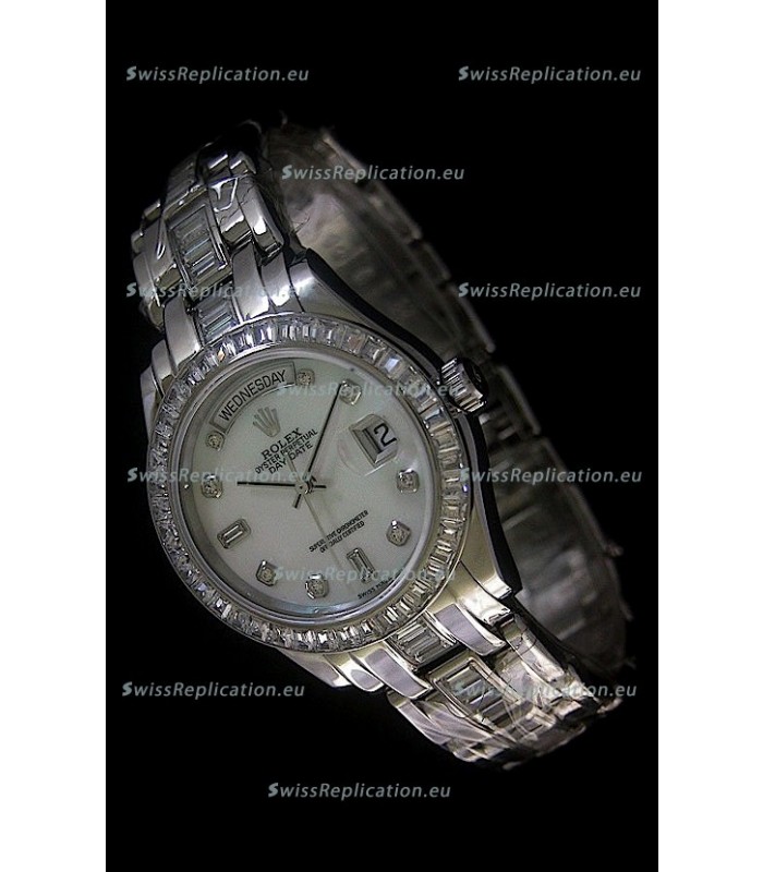 Rolex Day Date Diamonds Replica Watch