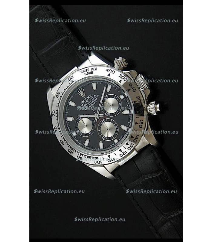 Rolex Daytona Japanese Replica Steel Watch in Silver Subdials