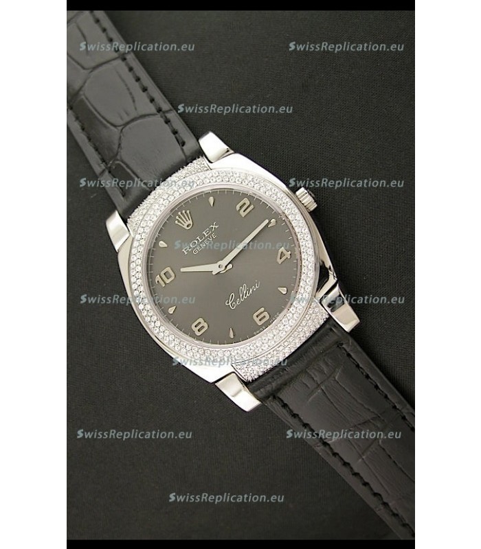 Rolex Cellini Japanese Replica Watch in Arabic Markers