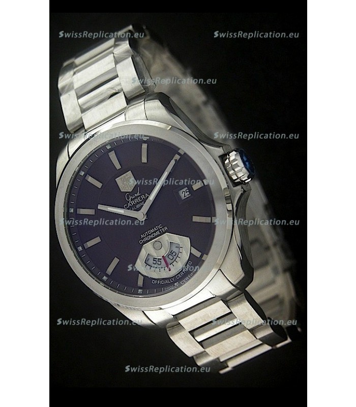 Tag Heuer Grand Carrera Calibre Swiss Automatic Watch in Black Dial