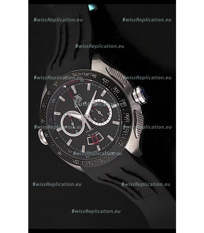 Tag Heuer Mercedes-Benz SLR Calibre 17 Steel Japanese Watch in Black