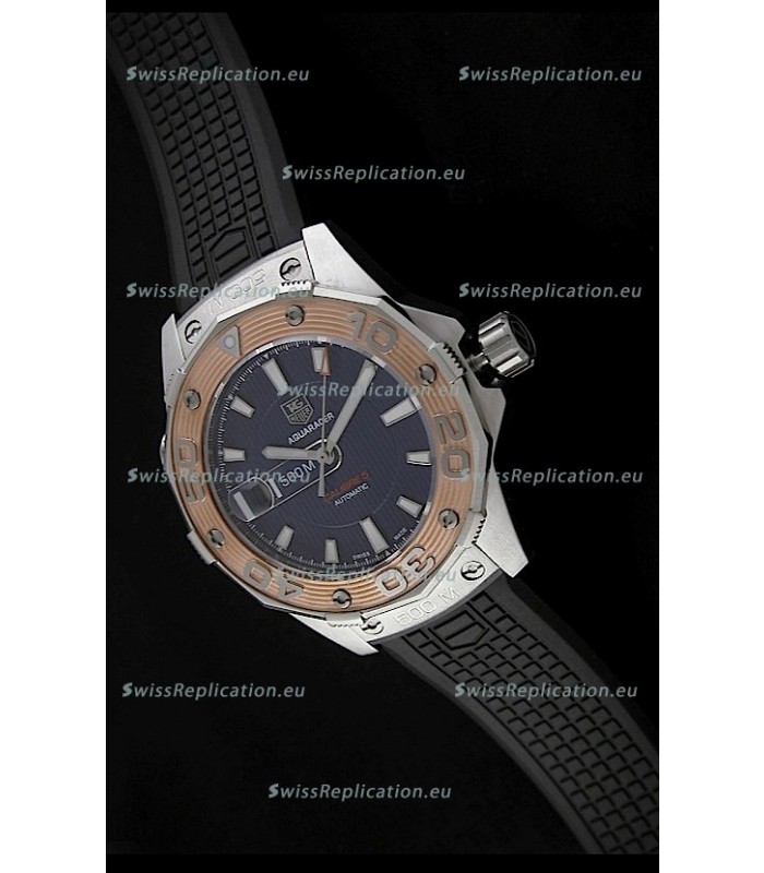 Tag Heuer Aquaracer Calibre 5 Swiss Automatic Watch in Black Dial