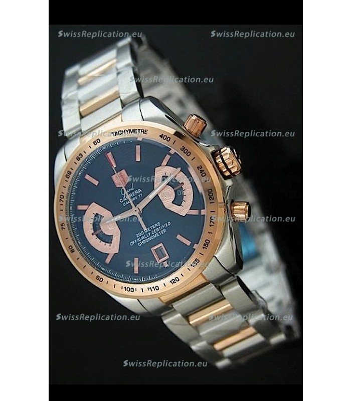 Tag Heuer Grand Carrera Calibre 17 Sport Ladies Watch in Black Dial