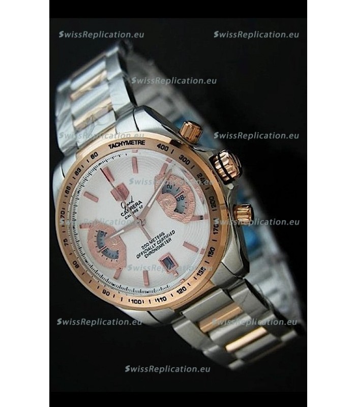 Tag Heuer Grand Carrera Calibre 17 Sport Ladies Watch in Rose Gold