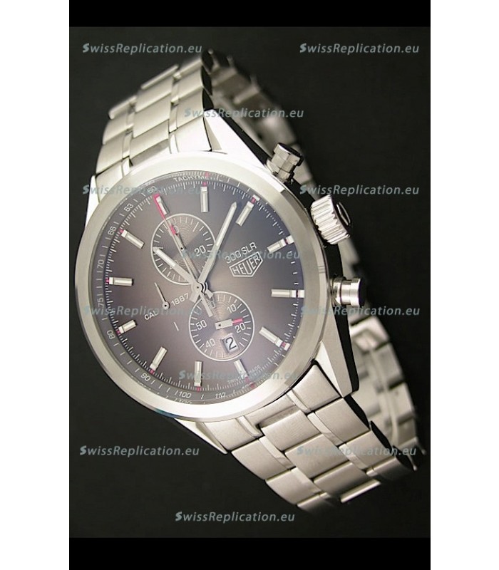 Tag Heuer Carrera Quartz Japanese Replica Watch in Brown Dial