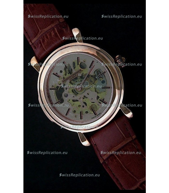 Vacheron Constantin Cabinotiers Japanese Quartz Watch in Rose Gold