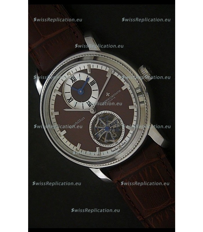 Vacheron Constantin Malte Tourbillon Japanese Watch in Brown Dial