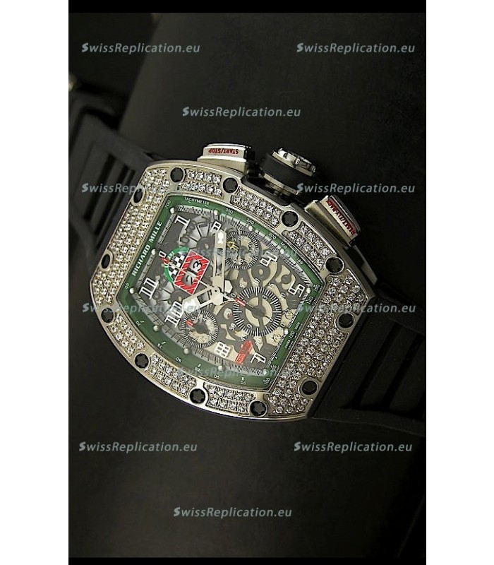 Richard Mille Filippe Massa Edition Titanium Swiss Replica Watch