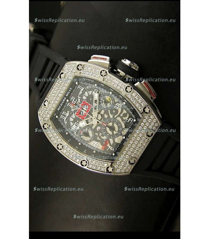 Richard Mille Filippe Massa Edition Titanium Swiss Replica Watch