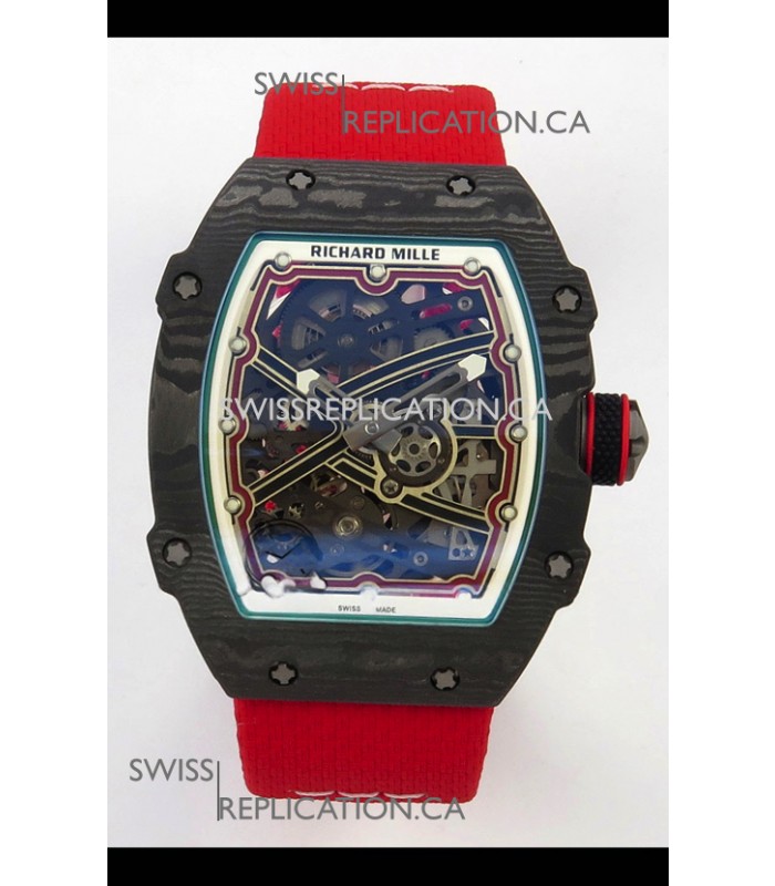 Richard Mille RM67-02 Black NTPT 37 Grams CRMA7 Clone Movement 
