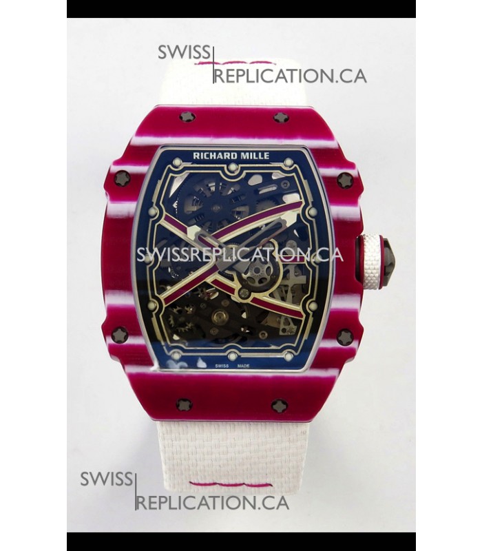 Richard Mille RM67-02 Red NTPT 37 Grams CRMA7 Clone Movement 