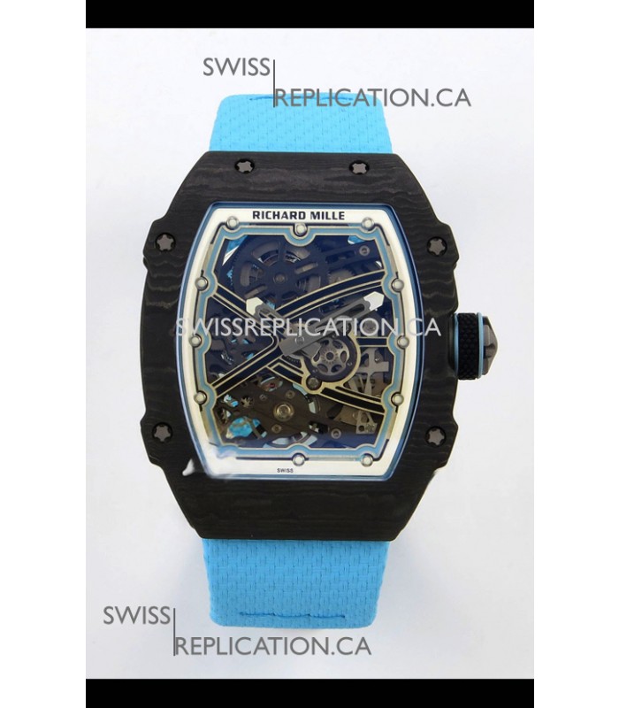 Richard Mille RM67-02 Black NTPT 37 Grams CRMA7 Clone Movement 