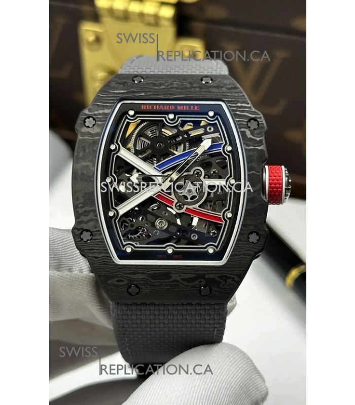 Richard Mille RM67-02 Black NTPT 37 Grams CRMA7 Clone Movement 