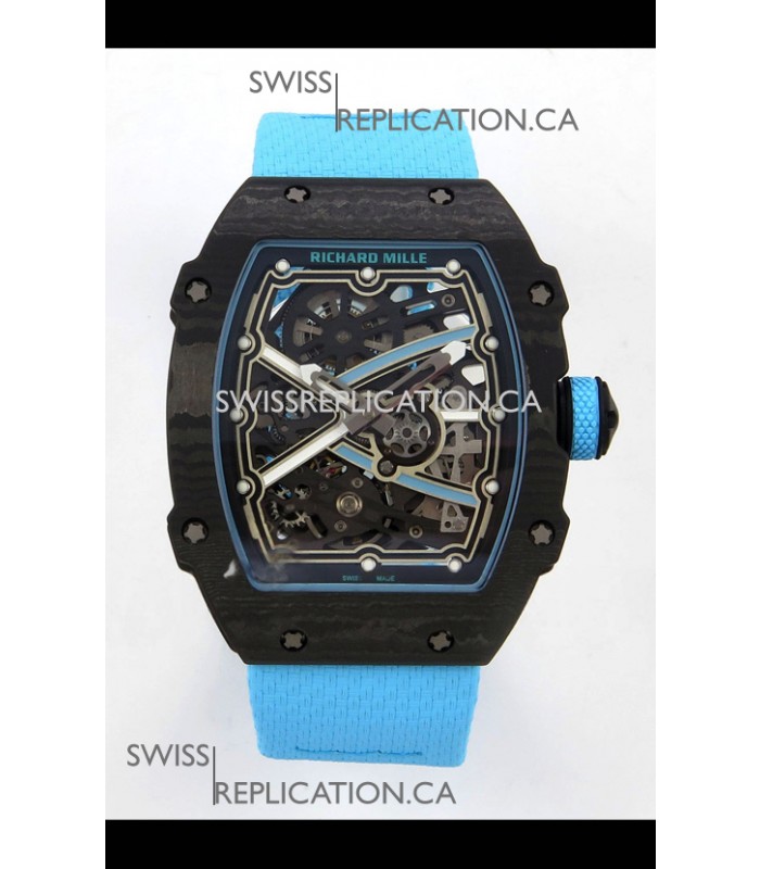 Richard Mille RM67-02 Black NTPT 37 Grams CRMA7 Clone Movement 