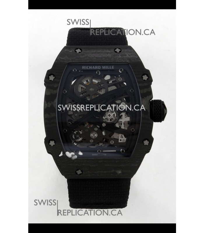 Richard Mille RM67-02 Black NTPT 37 Grams CRMA7 Clone Movement 