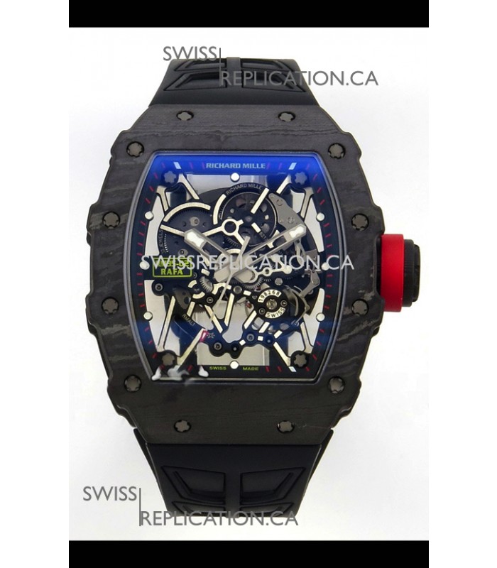Richard Mille RM035-02 Black NTPT FREE SPRUNG MVMNT Super Clone Watch