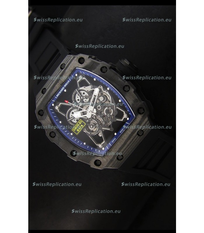 Richard Mille RM35-01 Rafael Nadal Edition Swiss Replica Watch in Blue Indexes
