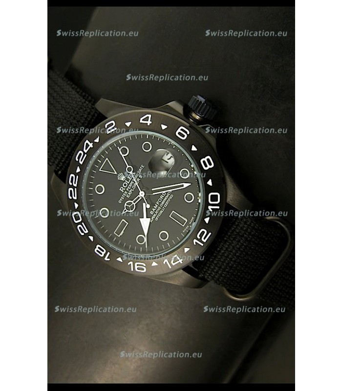 Rolex Explorer II Bamford Stealth Ghost Edition Replica Watch