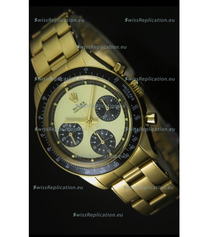 Rolex Daytona 6263 Cosmograph Gold Dial in Gold Case