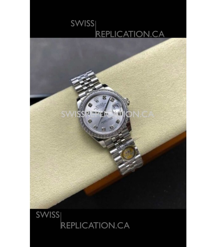 Rolex Super Clone Datejust 31MM Steel Dial Jubilee Super Clone Watch