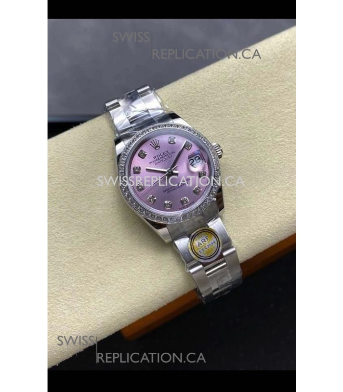 Rolex Super Clone Datejust 31MM Pink Dial Oyster Super Clone Watch