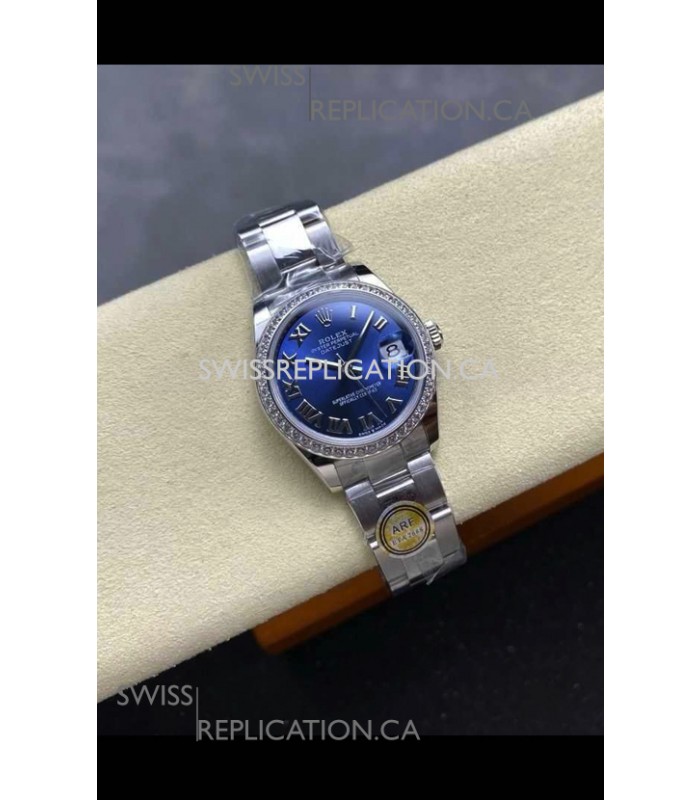 Rolex Super Clone Datejust 31MM Dark Blue Dial Super Clone Watch 