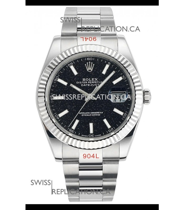 Rolex Datejust Cal.3235 Movement Starry Dial 41MM Super Clone Watch 