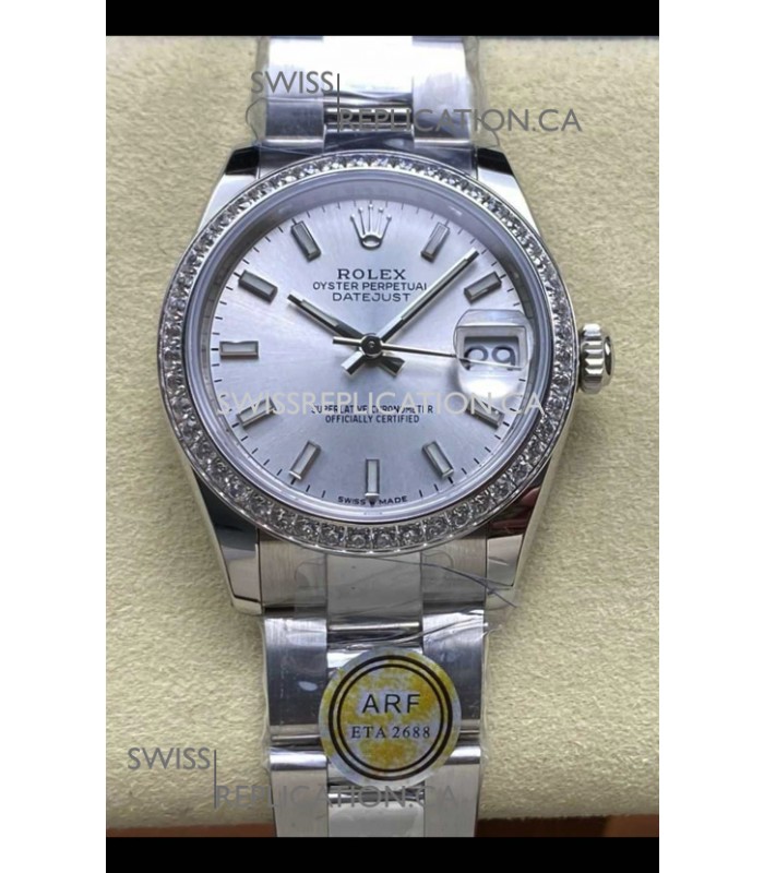 Rolex Super Clone Datejust 31MM Steel Dial and Case Super Clone Watch