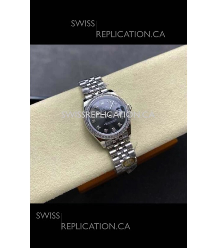 Rolex Super Clone Datejust 31MM Grey Dial Jubilee Super Clone Watch
