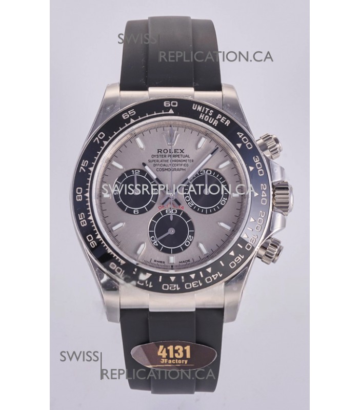 Rolex Daytona 126509 Silver Dial Stick Markers FREE SPRUNG MVMT Super Clone Watch 