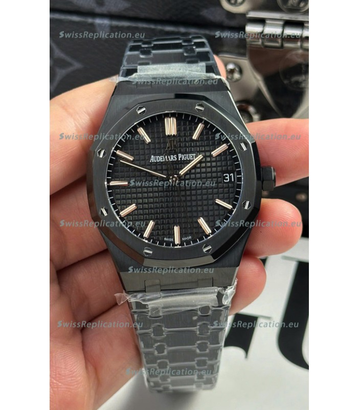 Audemars Piguet Royal Oak 15500 Black Ceramic Super Clone Replica Watch 