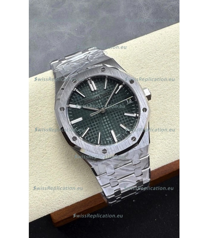 Audemars Piguet Royal Oak 15510ST 41MM Green Dial Super Clone Replica Watch