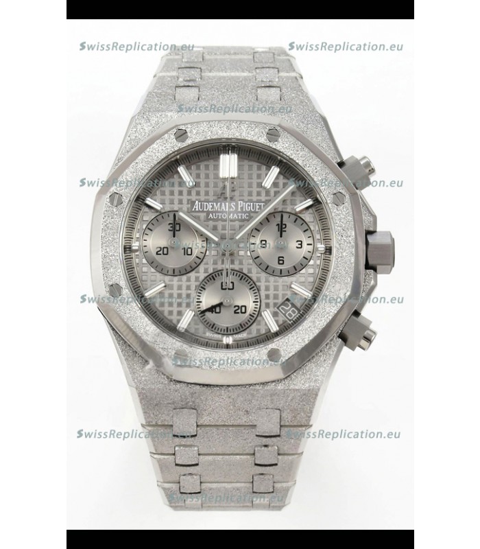 Audemars Piguet Royal Oak Chronograph 26240BC Frosted Grey Dial Super Clone Watch 