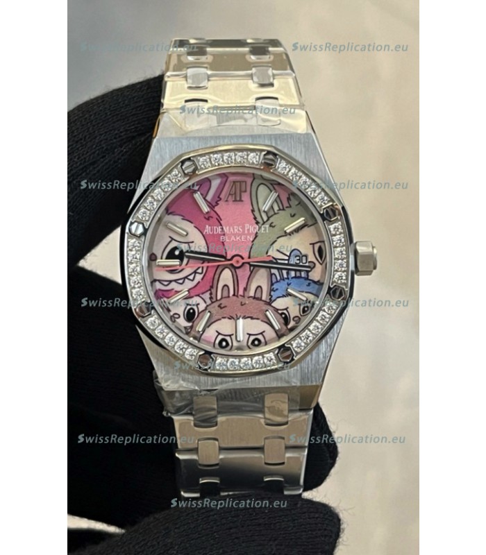 Audemars Piguet Royal Oak LABUBU Ladies Swiss Replica Watch 