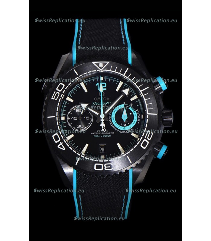 Omega Super Clone Planet Ocean 600M Chronograph Emirates Edition Swiss Replica