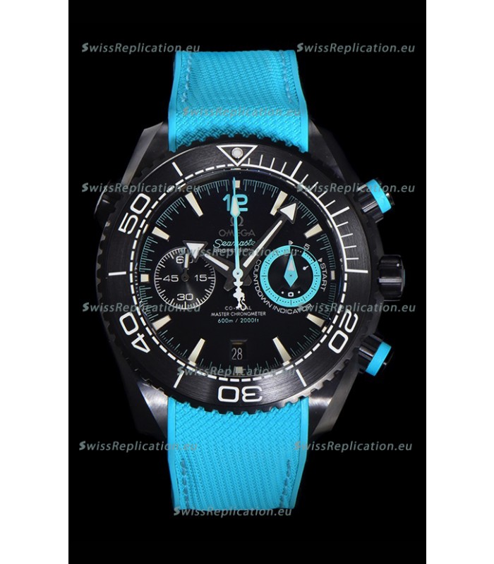 Omega Super Clone Planet Ocean 600M Chronograph Emirates Edition Swiss Replica