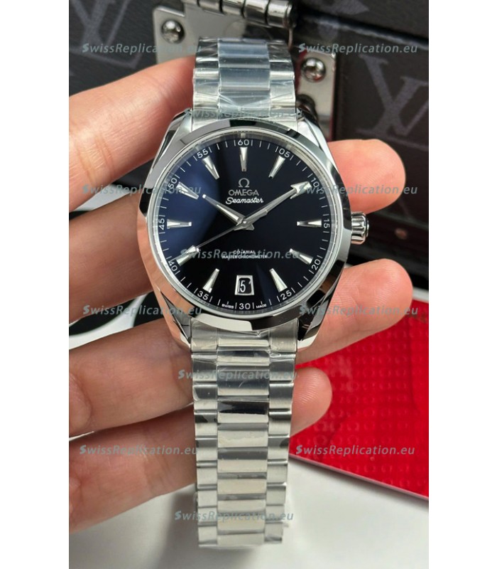 Omega Aqua Terra Super Clone 150M Black Dial 904L Steel Casing 41MM Watch