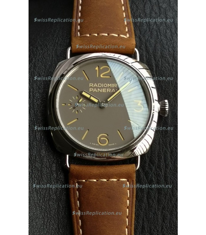 Panerai Super Clone Radiomir PAM1385 Swiss Replica Watch - 45MM Grey Dial 