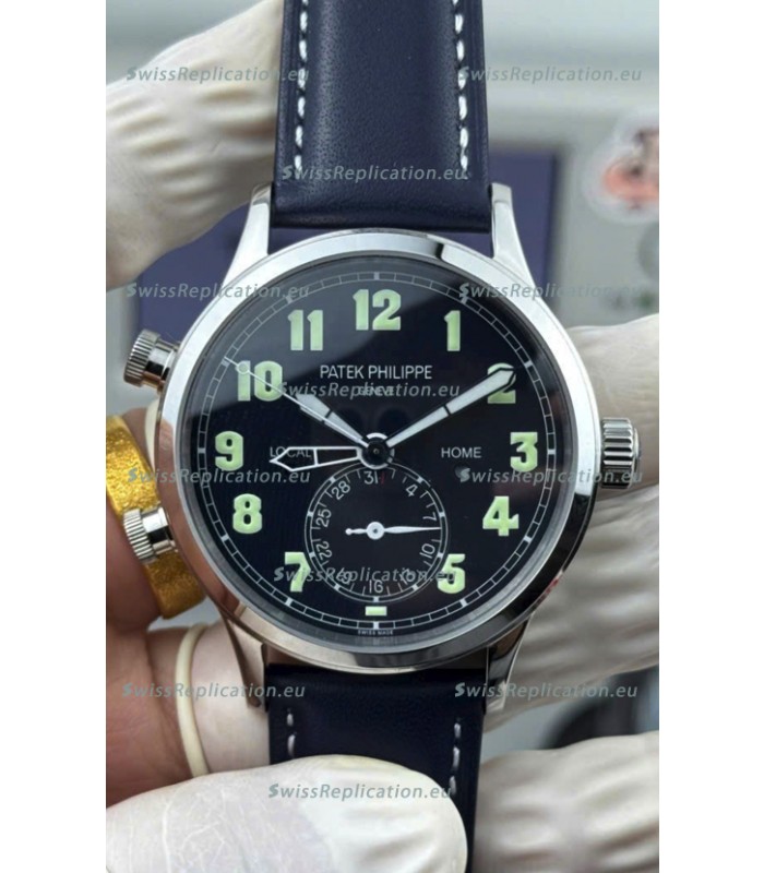 Patek Philippe Super Clone Aquanaut 5268G Steel Watch in Blue Dial 38.8MM